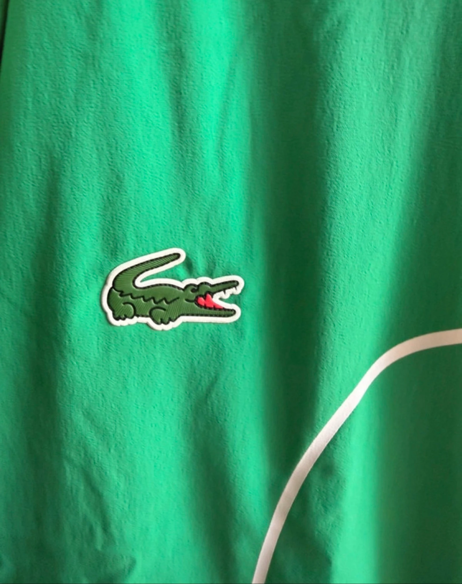 Jaqueta esportiva Lacoste zíper completo Djokovic Europa – photo 4